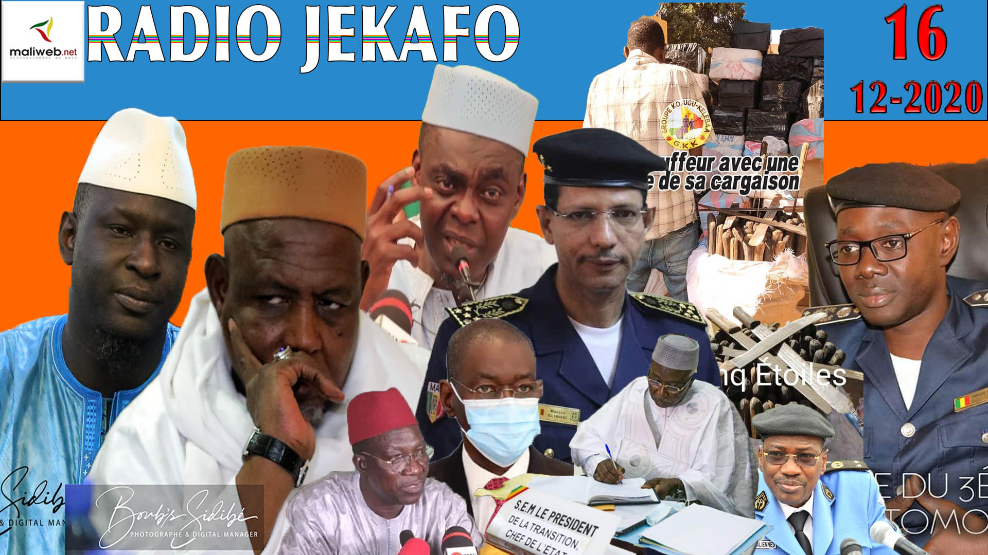 La Revue de Presse de la Radio JEKAFO du 16 décembre 2020