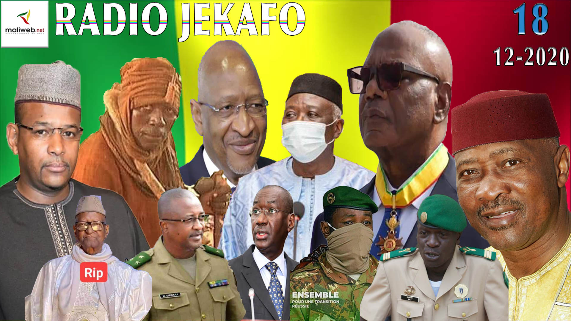 La Revue de Presse de la Radio JEKAFO du 18 décembre 2020