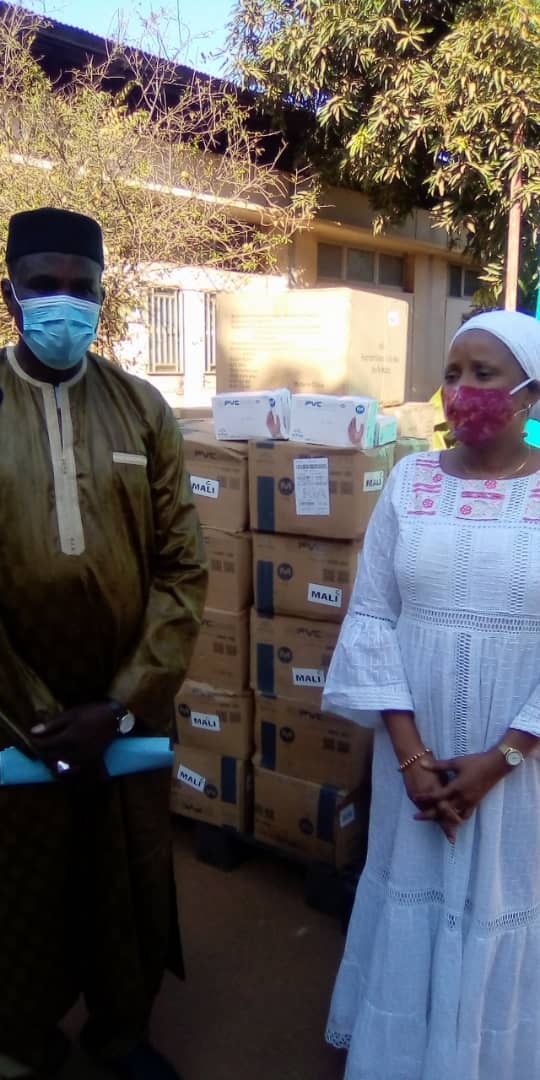 Lutte contre la COVID19 : La Fondation Orange Mali renforce le ministère de la Santé