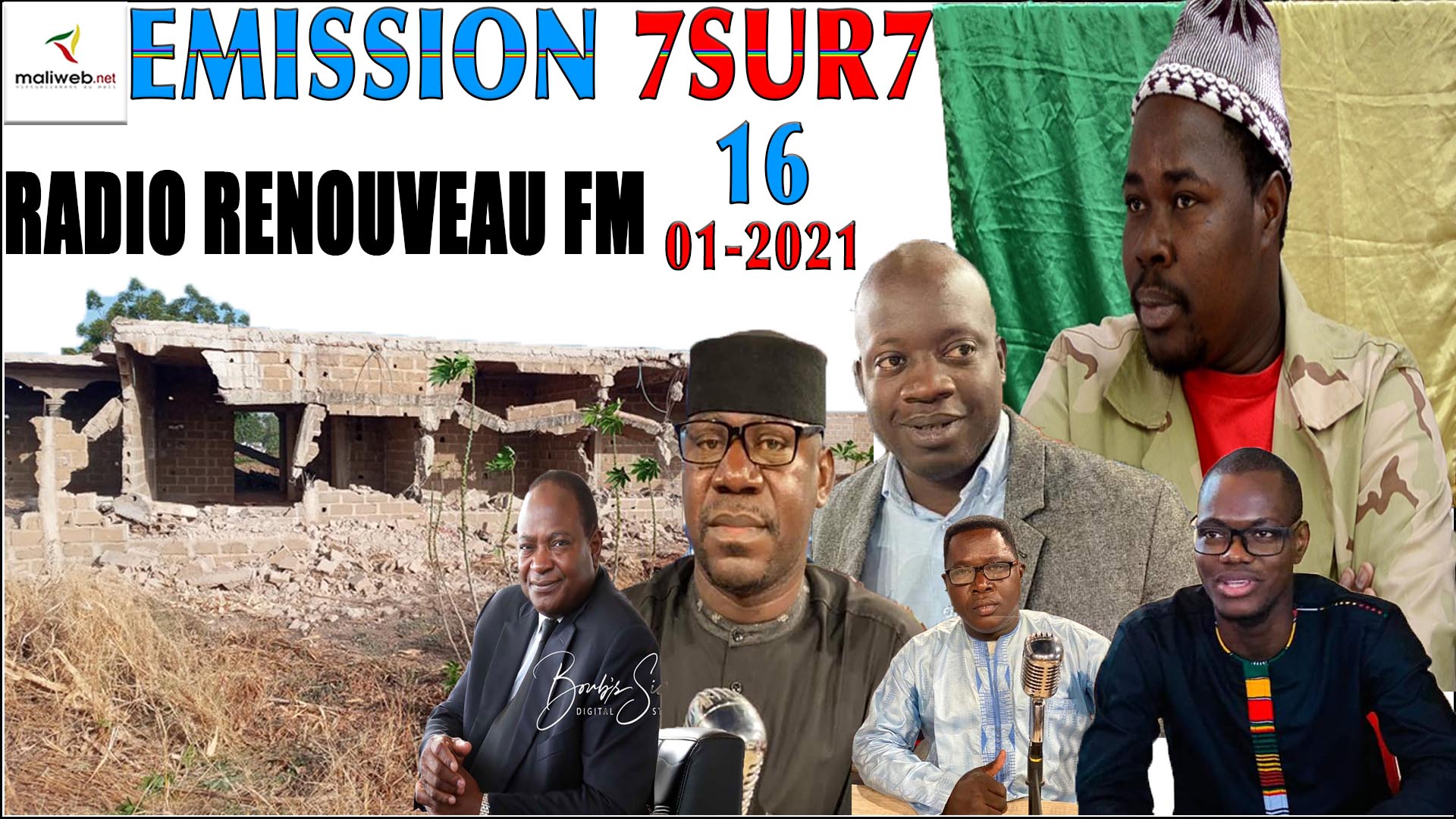 Emission 7SUR7 de la Radio Renouveau FM du 16 janvier 2020