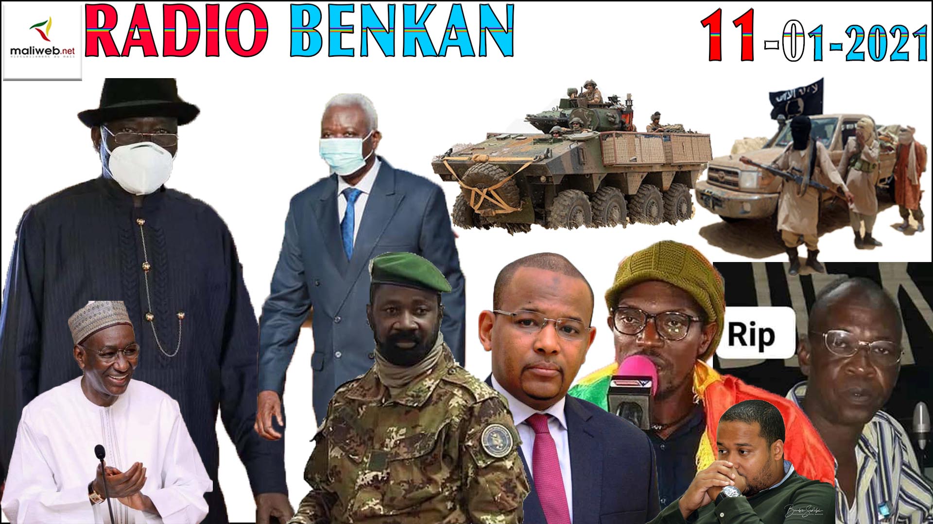La Revue de Presse de la Radio BENKAN du 11 janvier 2020