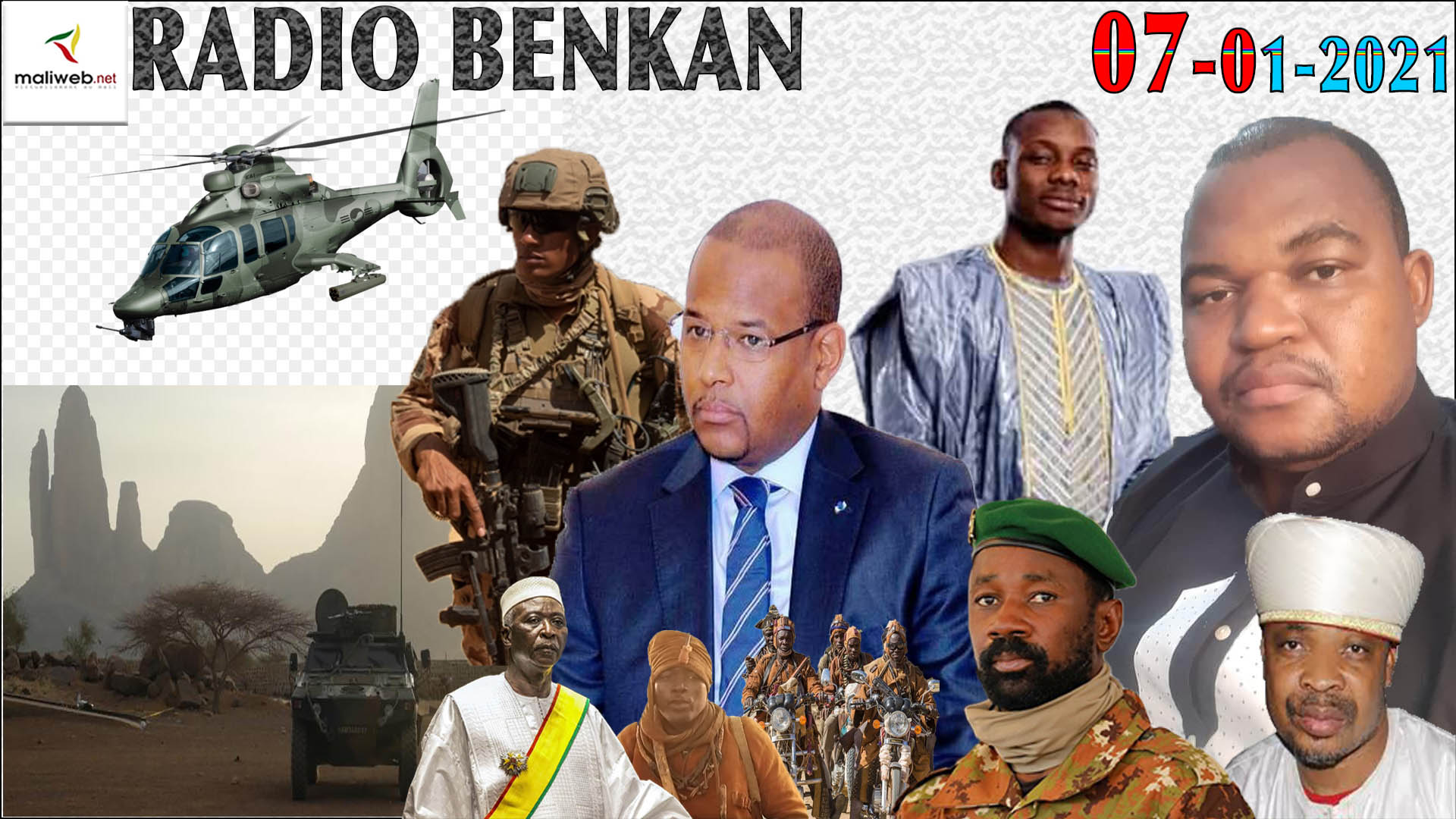La Revue de Presse de la Radio BENKAN du 07 janvier 2020