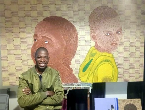 Arts plastiques : La série " Fil d'hibernation " d'Ibrahim Ballo, une peinture d'espoir pour la société humaine