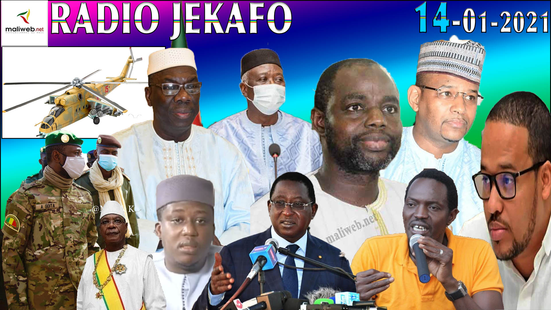 La Revue de Presse de la Radio JEKAFO du 14 janvier 2020