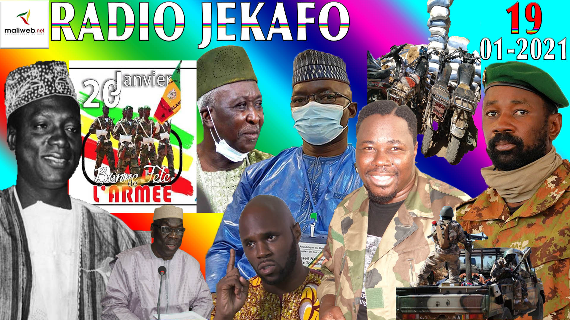 La Revue de Presse de la Radio JEKAFO du 19 janvier 2020