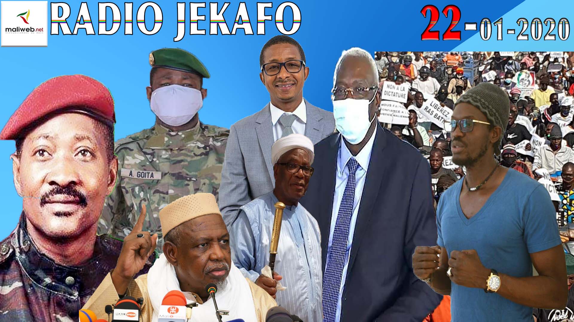 La Revue de Presse de la Radio JEKAFO du 22 janvier 2020