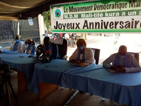 L’anniversaire  du mouvement démocratique malien (MDM) :  Les responsables jugent le bilan  satisfaisant