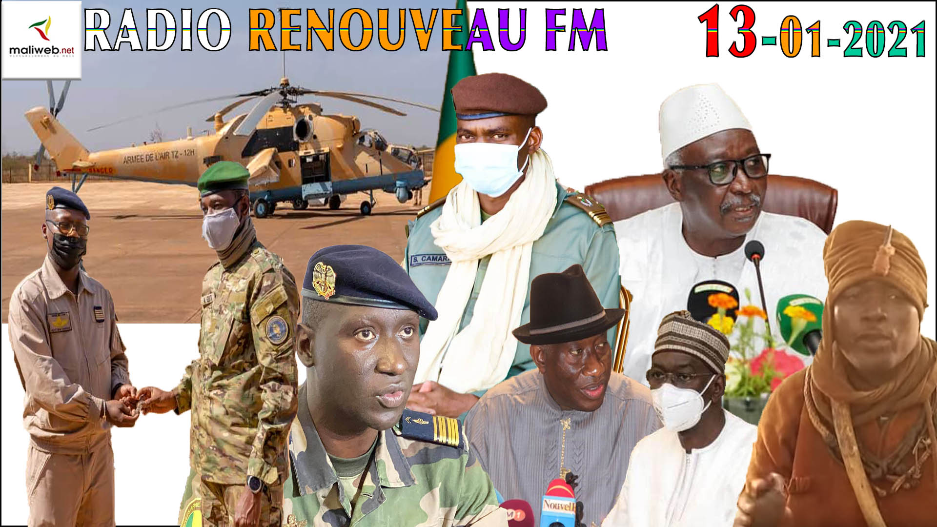 La Revue de Presse de la Radio RENOUVEAU FM du 13 janvier 2020