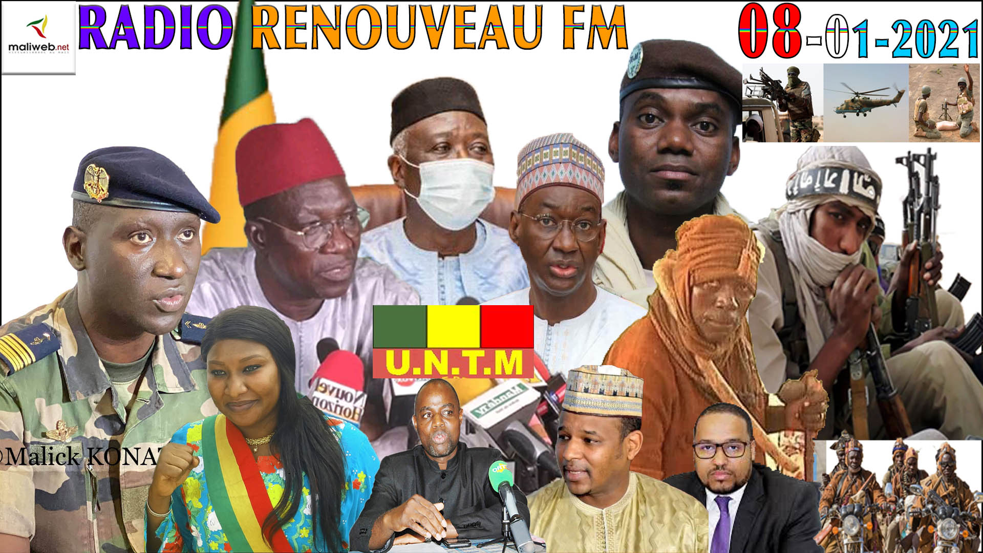 La Revue de Presse de la Radio RENOUVEAU FM du 08 janvier 2020