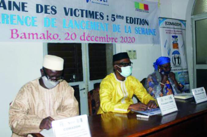 Semaine des victimes 2020 : De fortes recommandations adressées à l’Etat, acteurs de droit de l’Homme pour mettre les victimes dans leurs droits