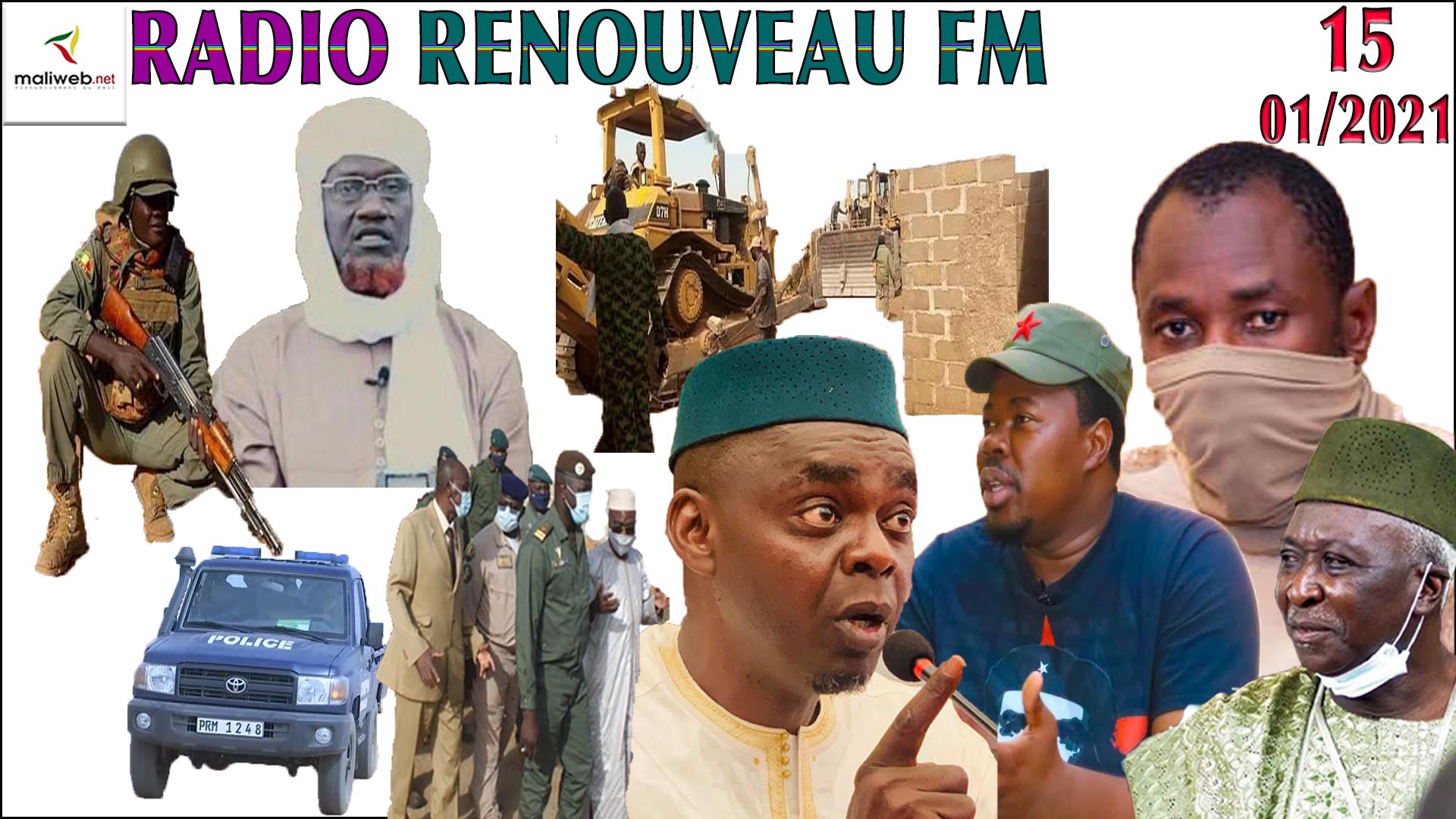 La Revue de Presse de la Radio renouveau FM du 15 janvier 2020