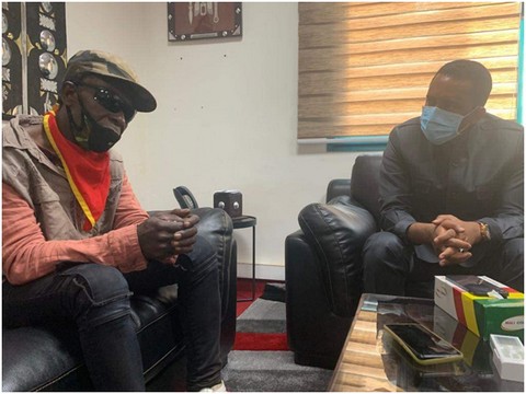 L’artiste Askia Modibo honoré par le ministre des Sports :   Askia Modibo, une icône au-delà de la musique !
