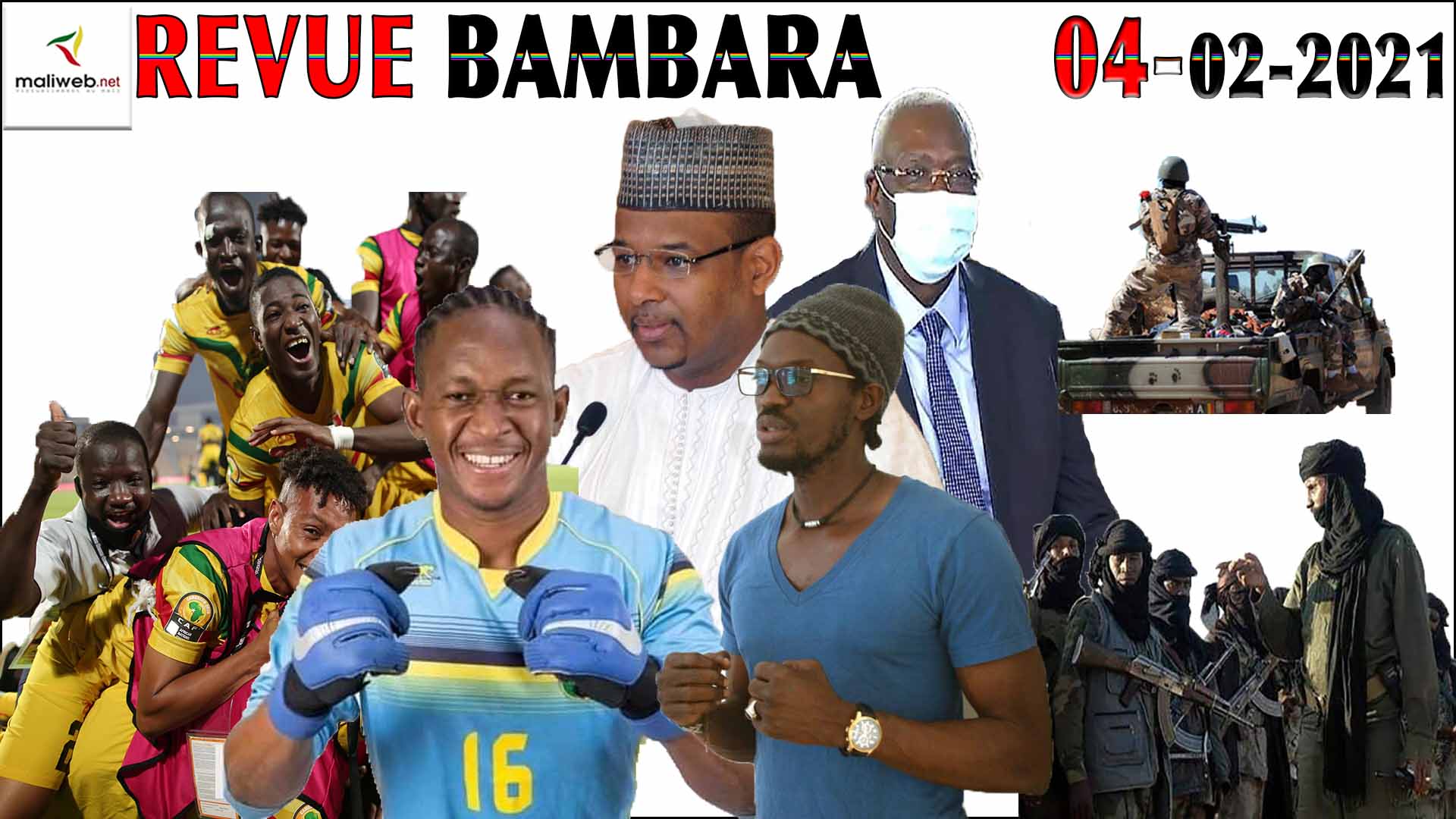 La Revue de Presse en Bambara du 04 Février 2021