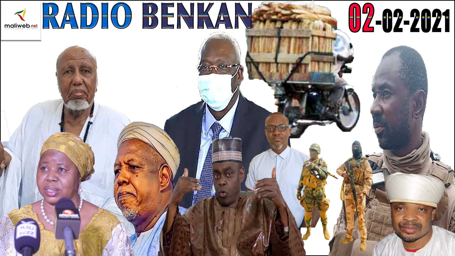La Revue de Presse de la Radio BENKAN du 02 février 2021
