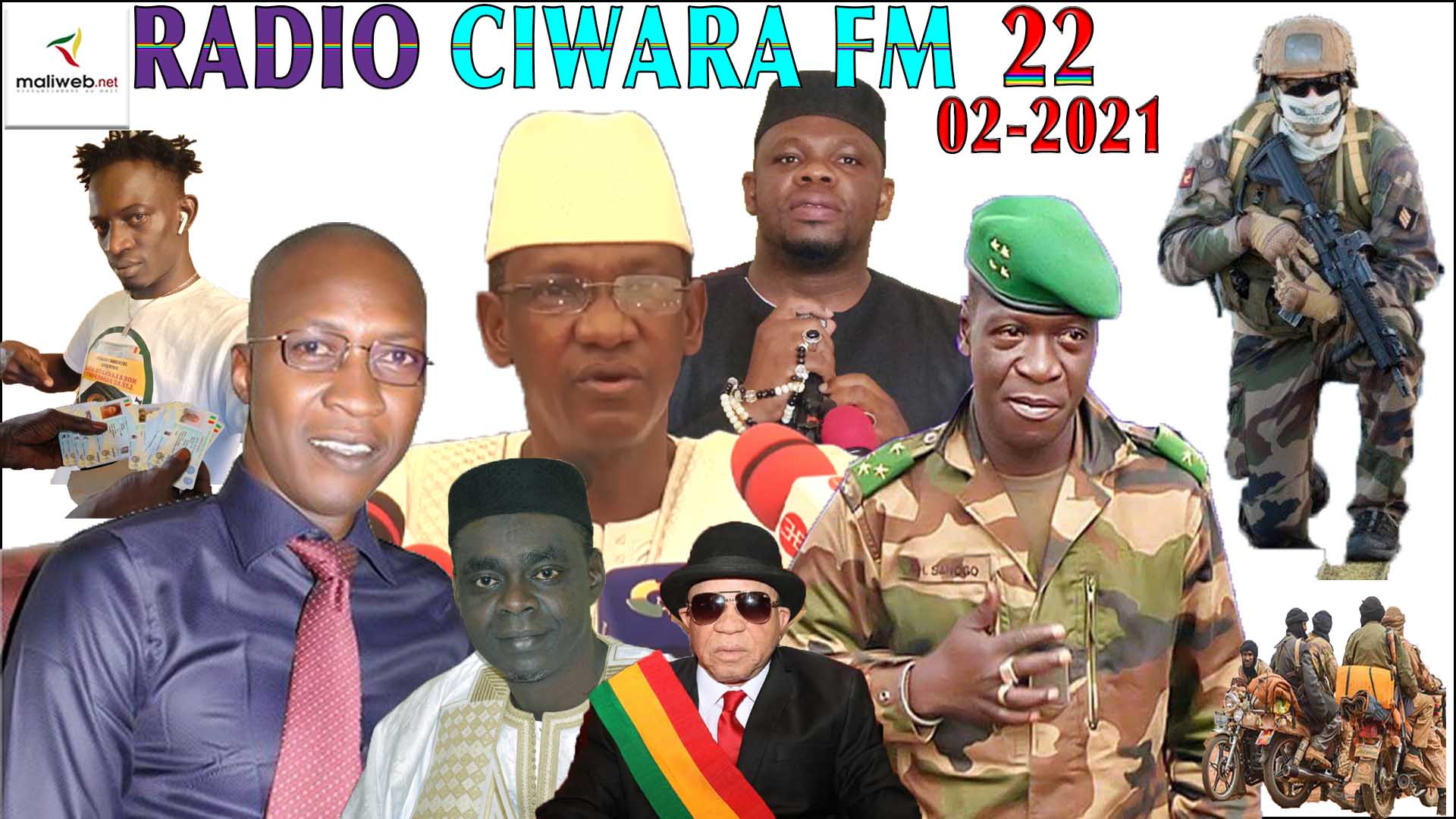 La Revue de Presse de la RADIO CIWARA FM du 22 Février 2021