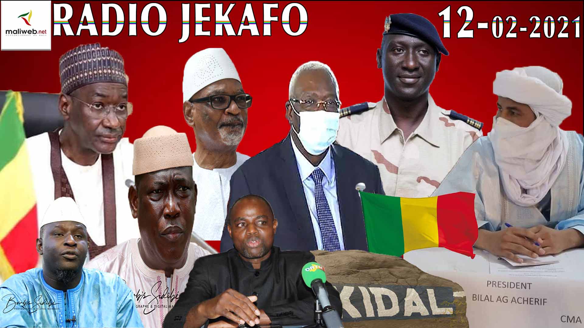 La Revue de Presse de la Radio JEKAFO du 12 février 2021
