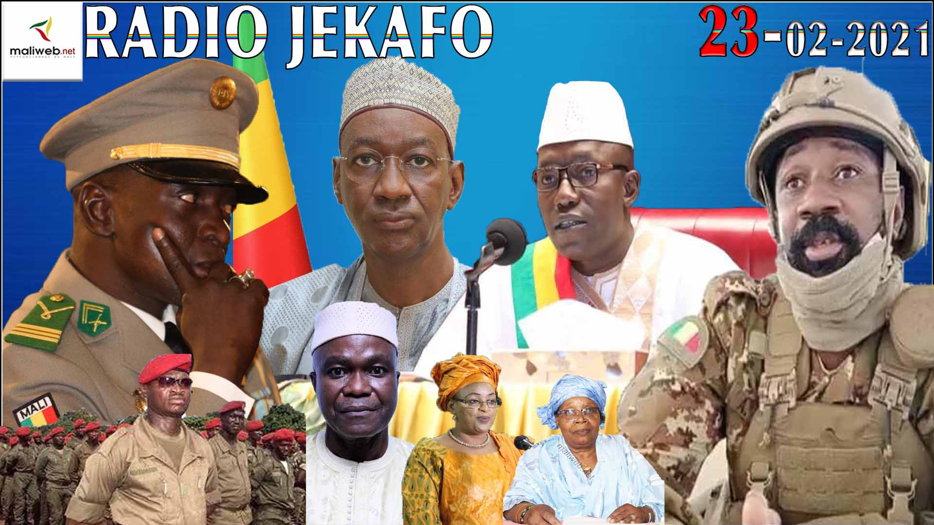 La Revue de Presse de la RADIO JEKAFO du 23 février 2021