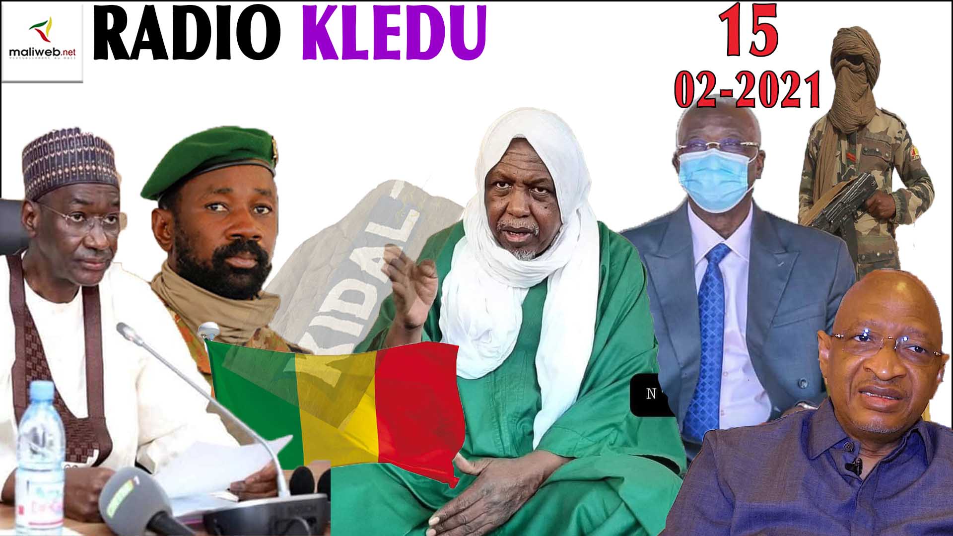La Revue de Presse de la Radio KLEDU du 15 février 2021