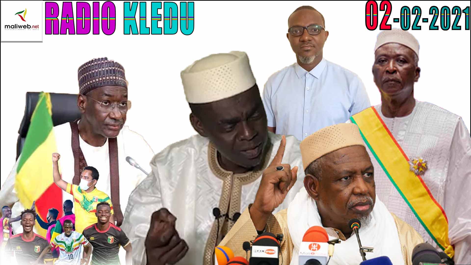 La Revue de Presse de la Radio KLEDU du 02 février 2021