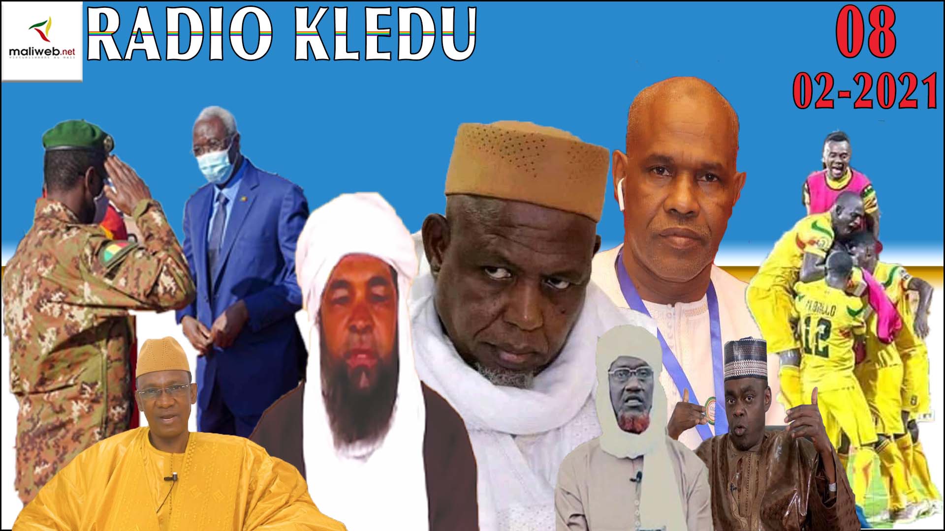 La Revue de Presse de la Radio KLEDU du 08 février 2021