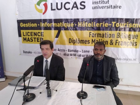Lucas institut Université privée à Bamako annonce sa rentrée 2021 pour le  mois de mars