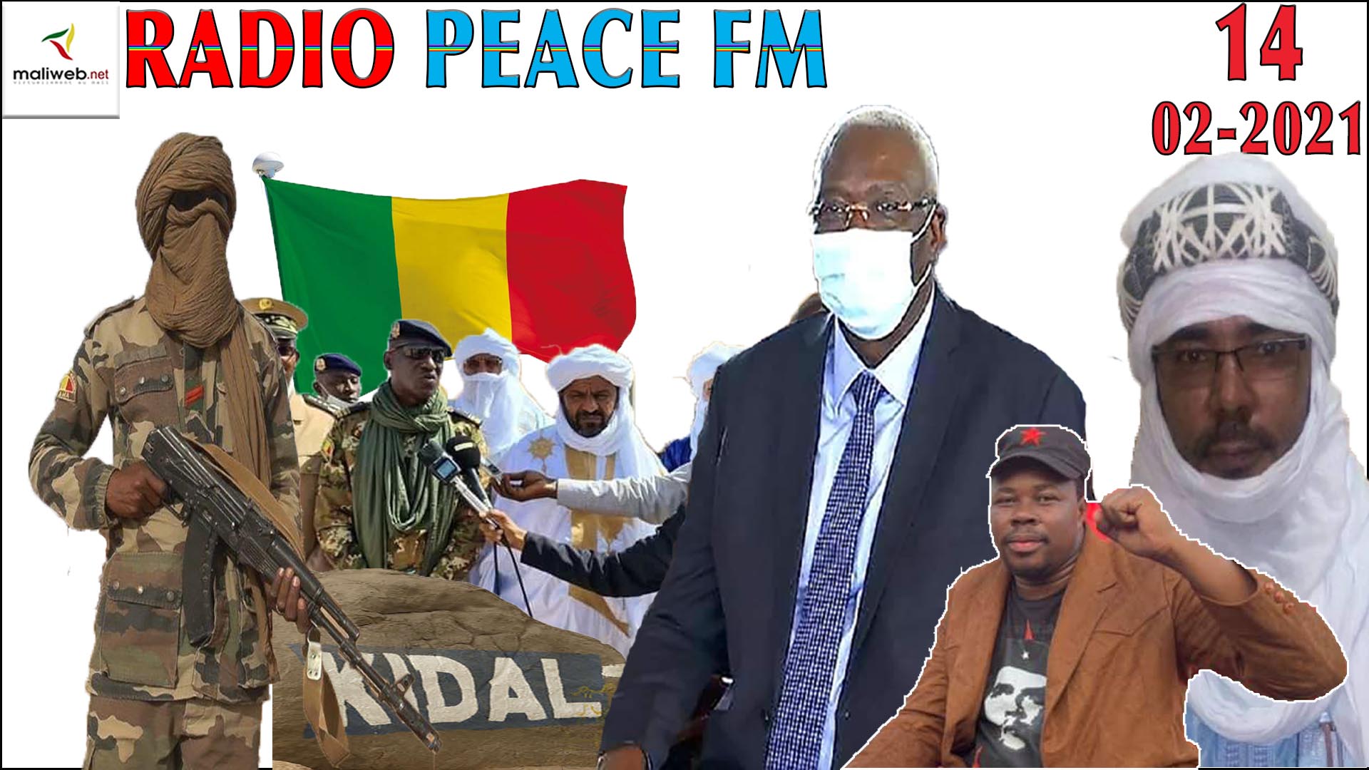 La Revue de Presse de la RADIO PEACE FM du 15 février 2021