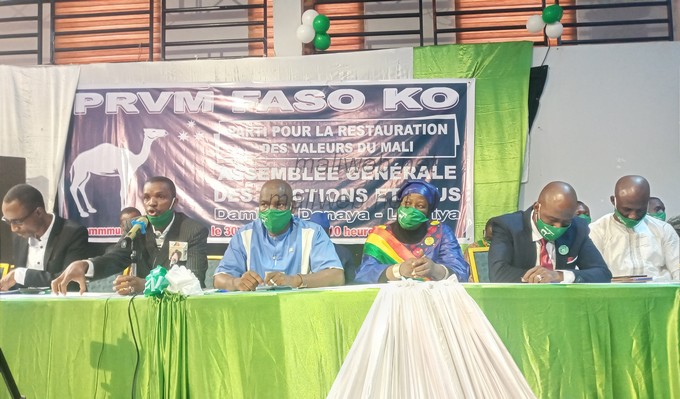 Après leur radiation du PRVM-Fasoko 53 membres du Bureau contestent et défient leur président