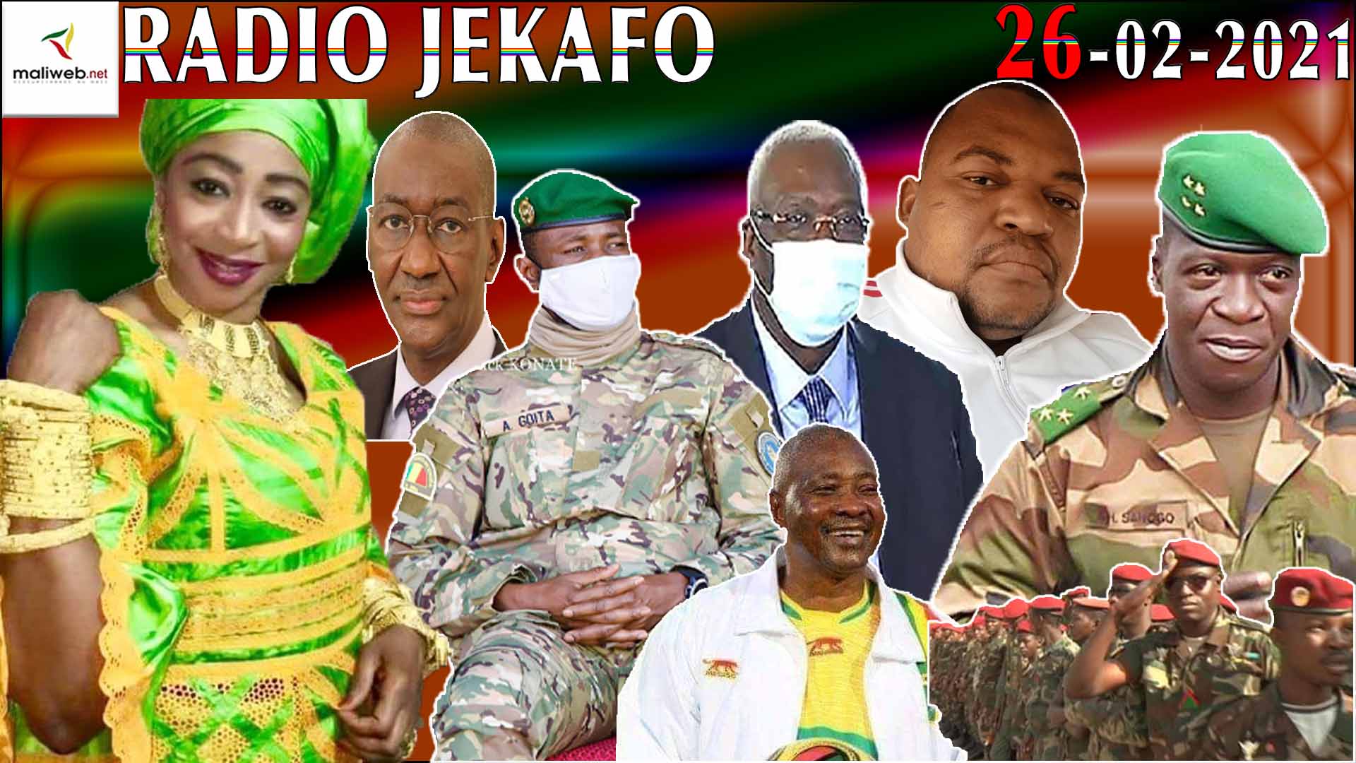 La Revue de Presse de la RADIO JEKAFO du 26 février 2021