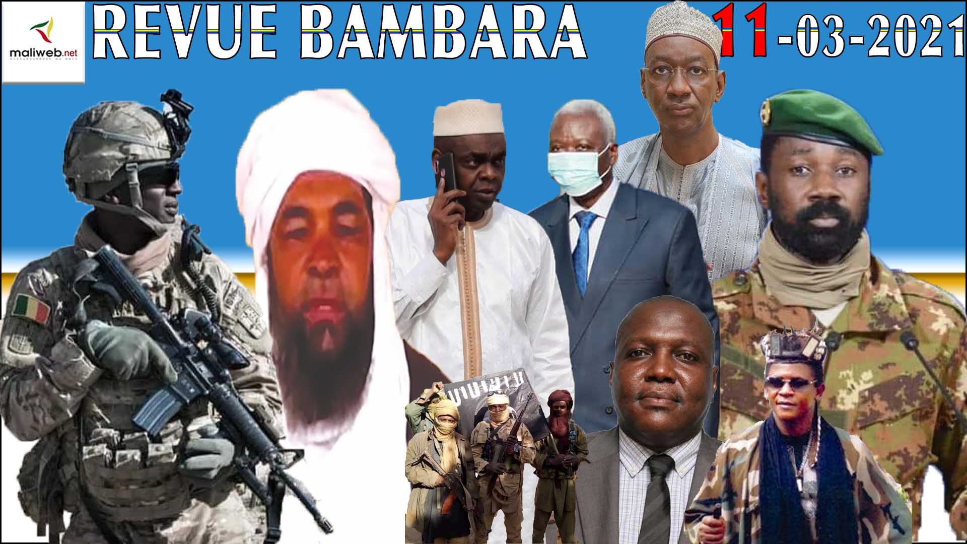 La Revue de Presse en Bambara du 11 mars 2021