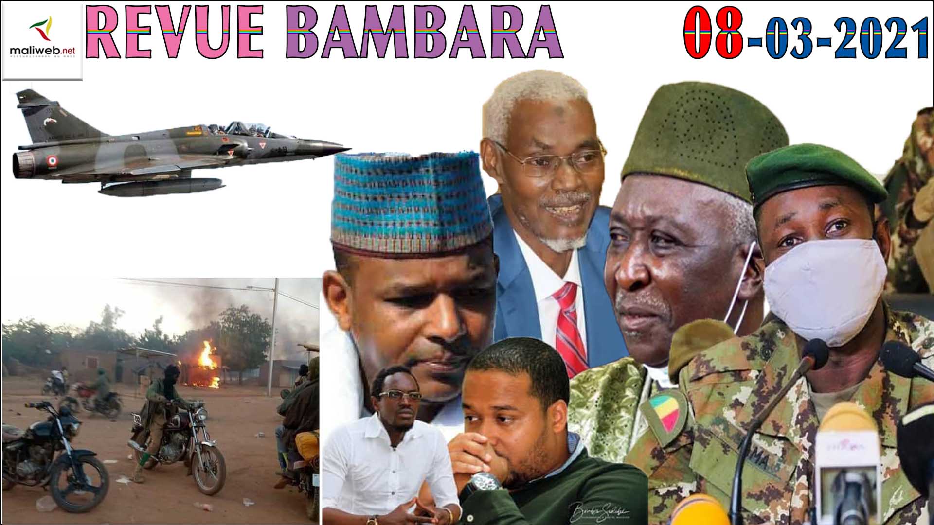 LaRevue de Presse en Bambara du 08 Janvier 2021
