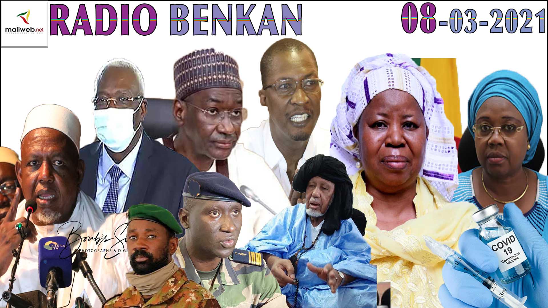 La Revue de Presse de la RADIO BENKAN du 08 Mars 2021