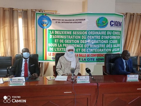 Migration Irrégulière : Deuxième Session ordinaire du Conseil d’Administration CIGEM