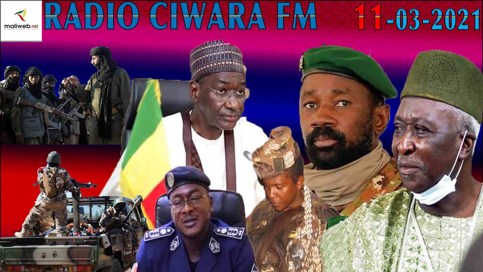La Revue de Presse de la RADIO CIWARA FM du 11 mars 2021