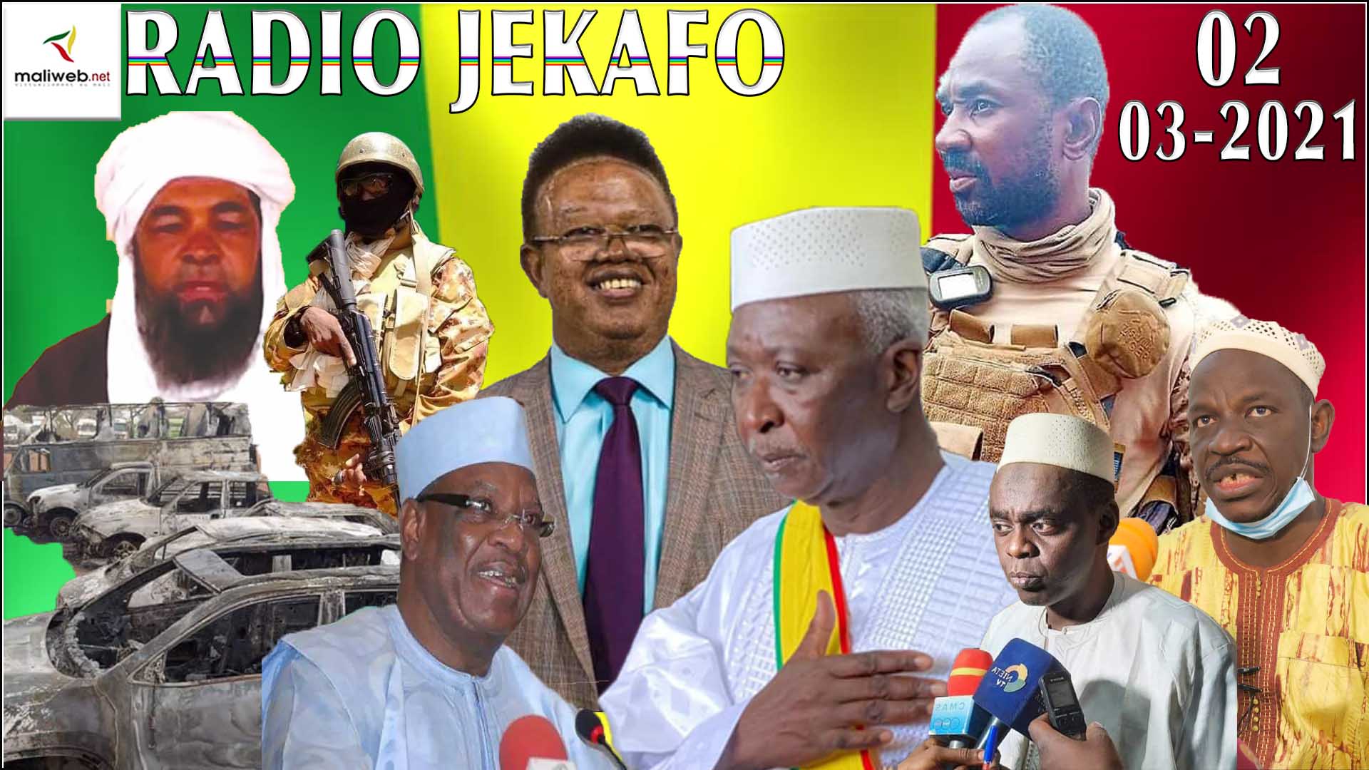La Revue de Presse de la RADIO JEKAFO du 02 Mars 2021