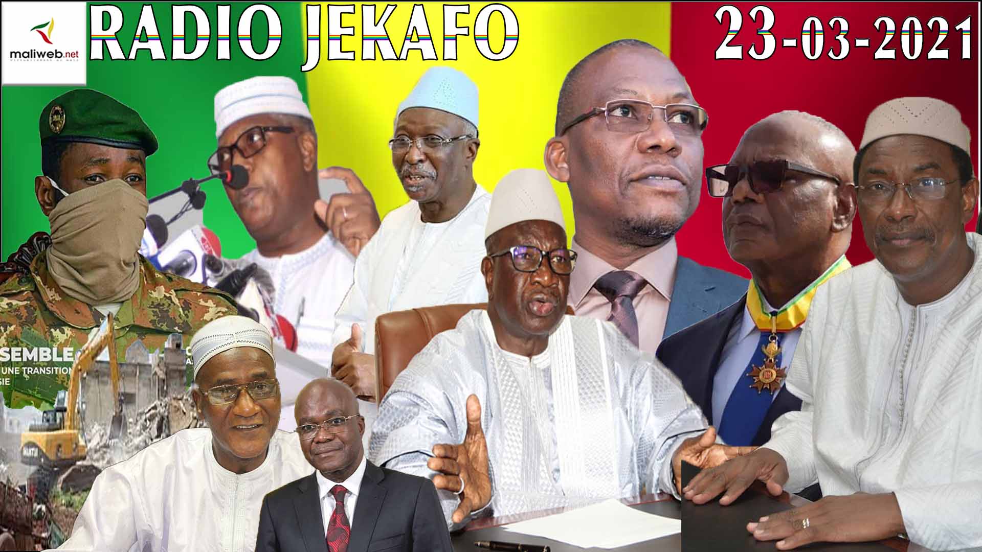 La Revue de Presse de la RADIO JEKAFO du 23 mars 2021