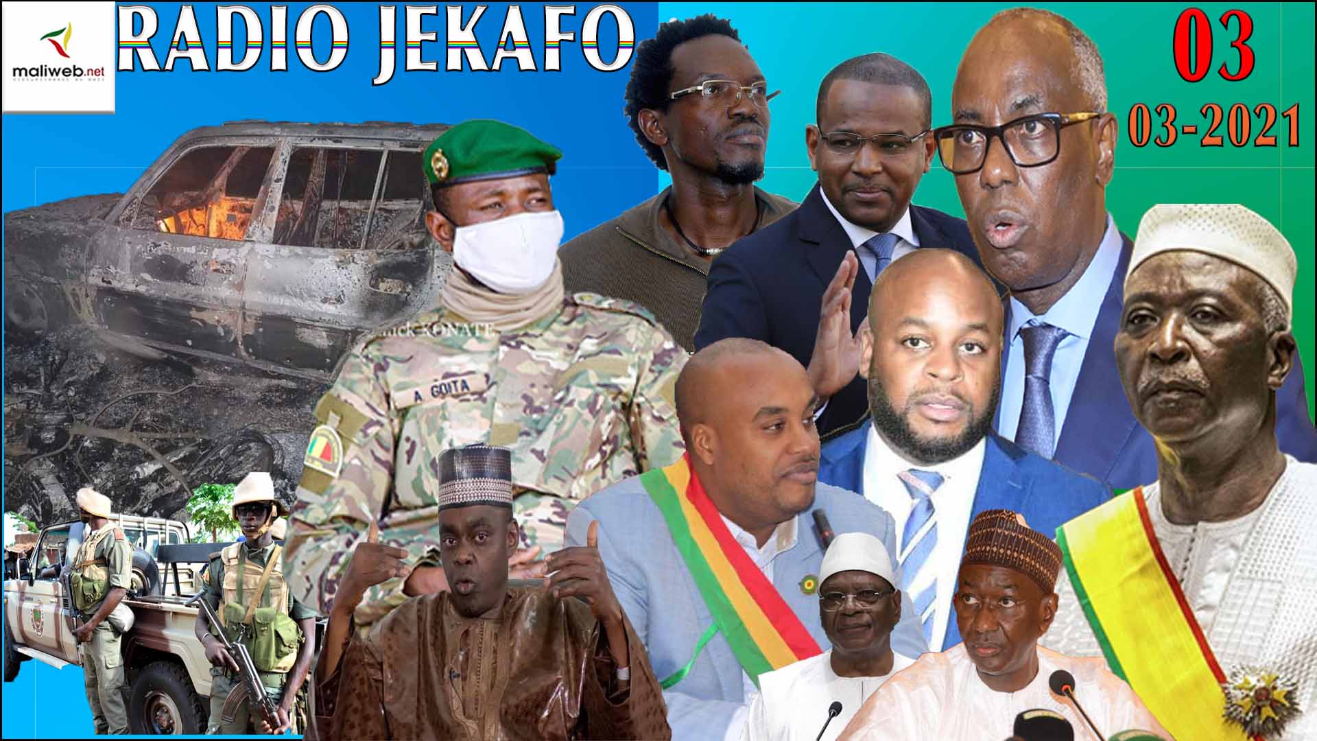 La Revue de Presse de la RADIO JEKAFO du 03 Mars 2021