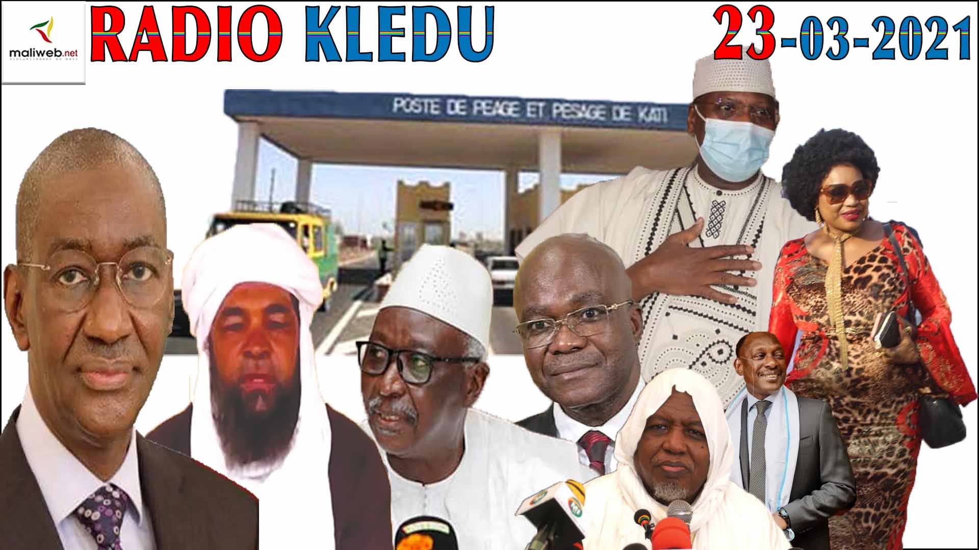 La Revue de Presse de la RADIO KLEDU du 23 mars 2021