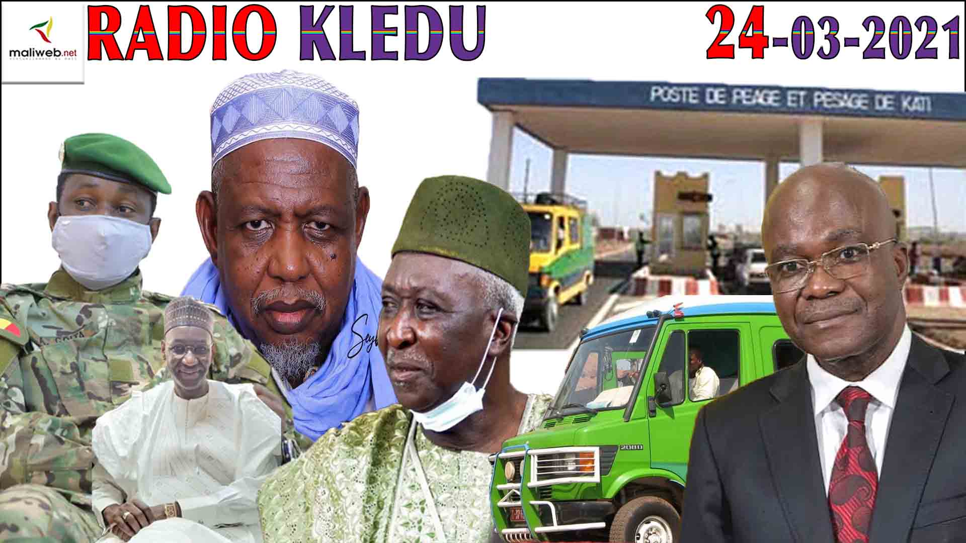 La Revue de Presse de la RADIO KLEDU du 24 mars 2021