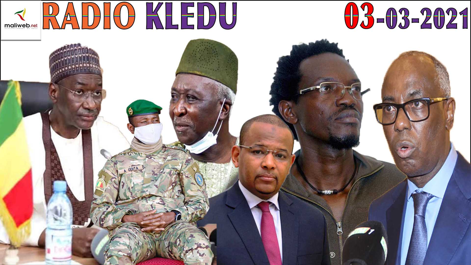 La Revue de Presse de la RADIO KLEDU du 03 Mars 2021