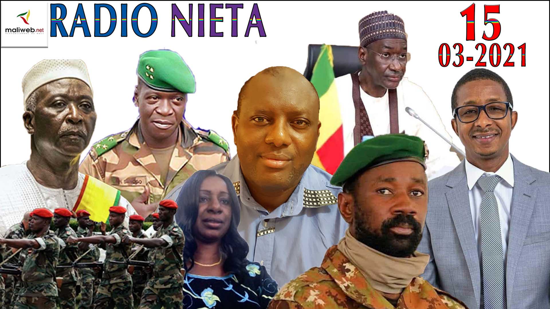 La Revue de Presse de la RADIO NIETA du 15 mars 2021