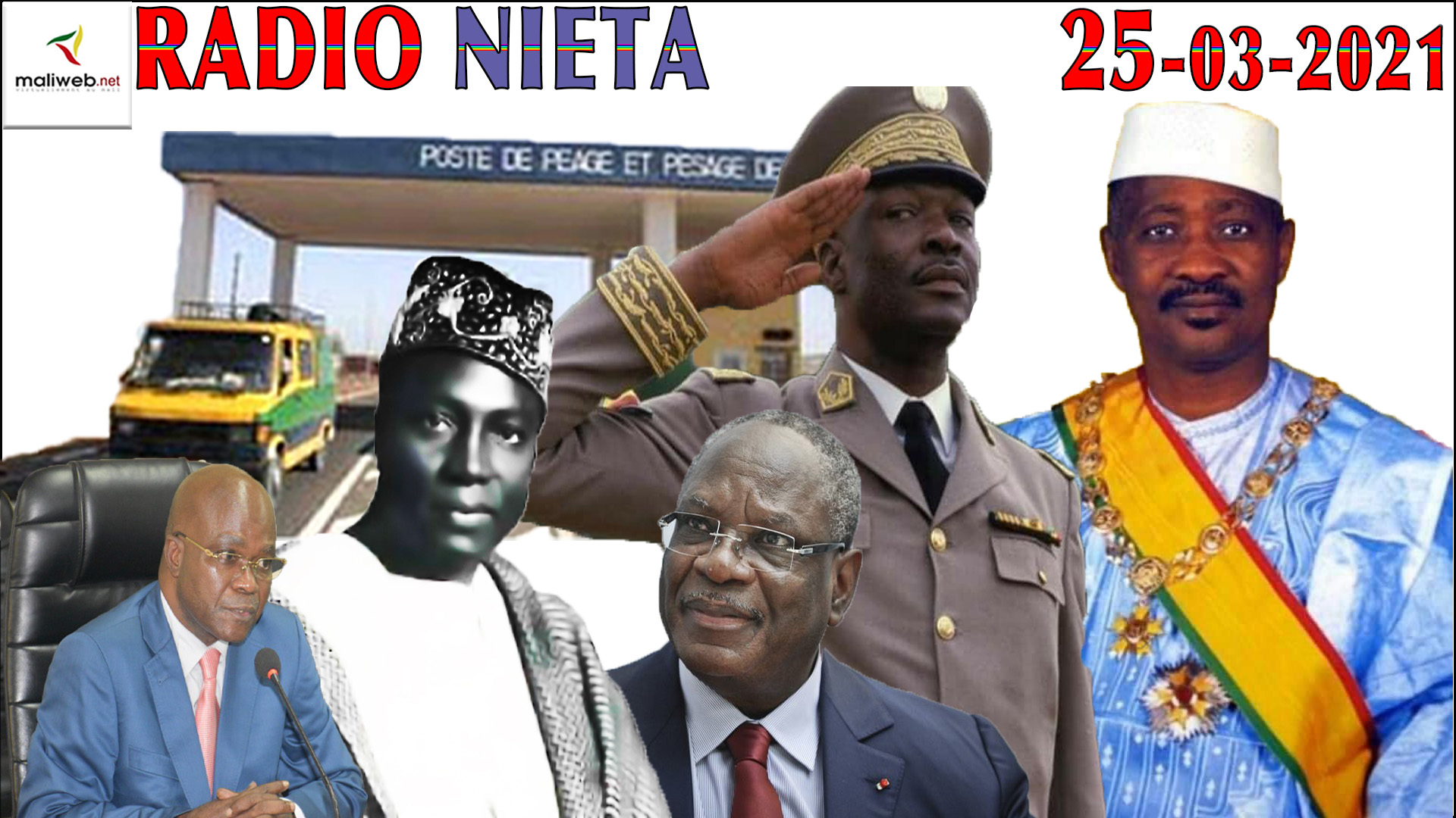 La Revue de Presse de la RADIO NIETA du 25 mars 2021