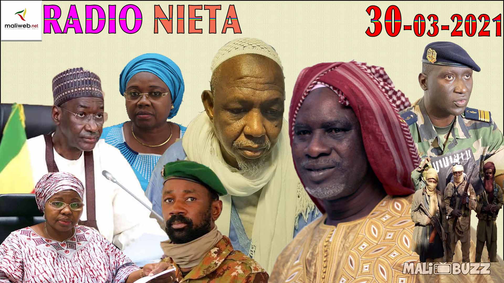 La Revue de Presse de la RADIO NIETA du 30 mars 2021