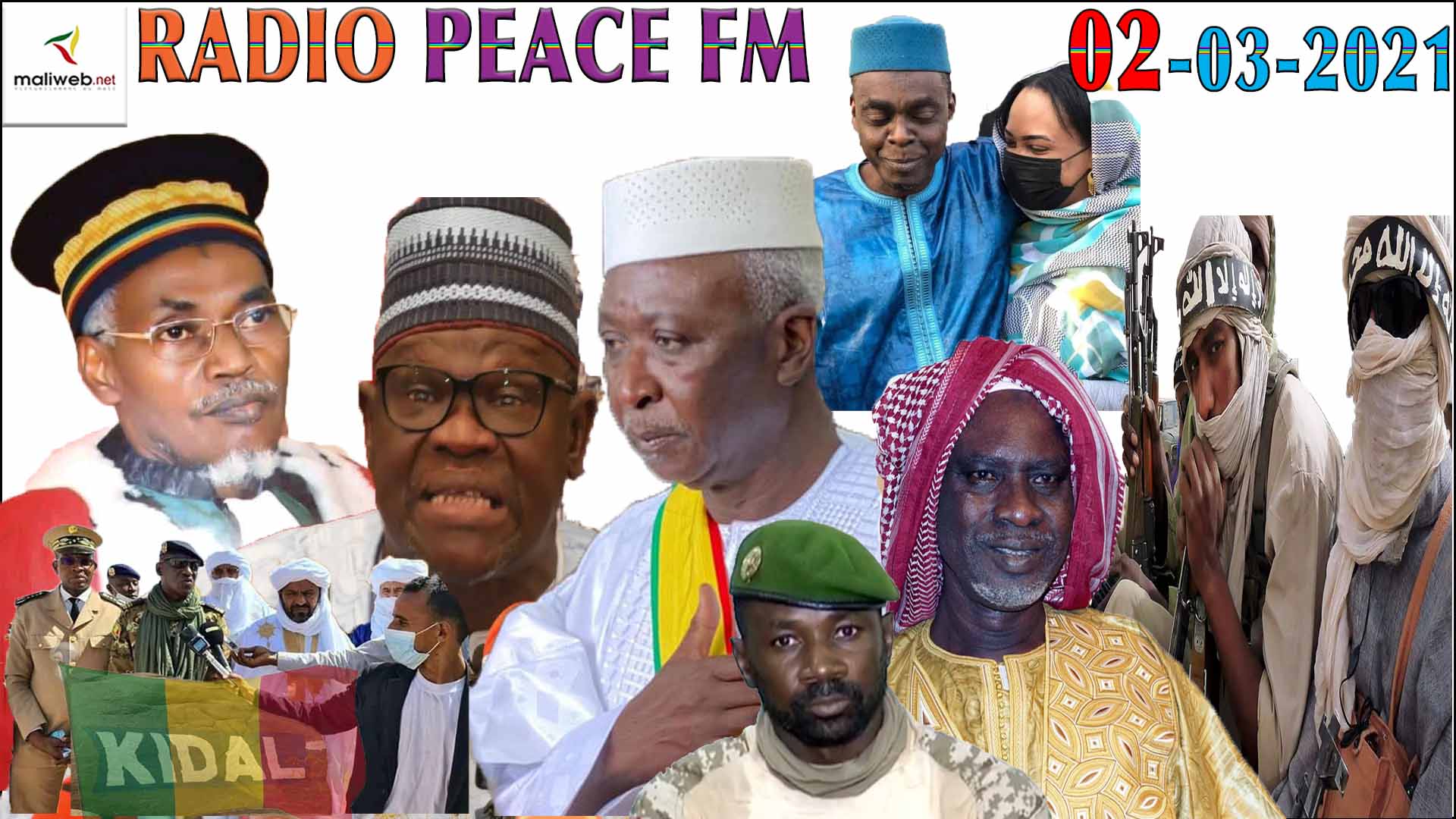 La Revue de Presse de la RADIO PEACE FM du 02 Mars 2021