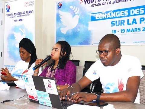 Adam Dicko, directrice exécutive de l’AJCAD : « les jeunes sont vus comme des acteurs de conflits armés, on oublie généralement qu’ils sont aussi acteurs de la paix »