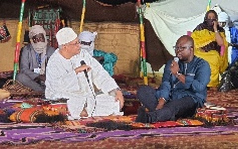 Zahabi Ould Sidy Mohamed sur le plateau tele du festival AG’NA ‘’Les retombées de l’accord seront les mêmes pour tous’’