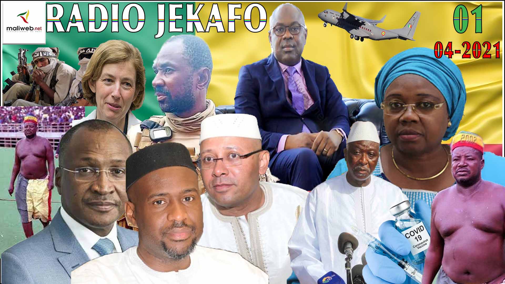 La Revue de Presse de la RADIO JEKAFO du 01 avril 2021