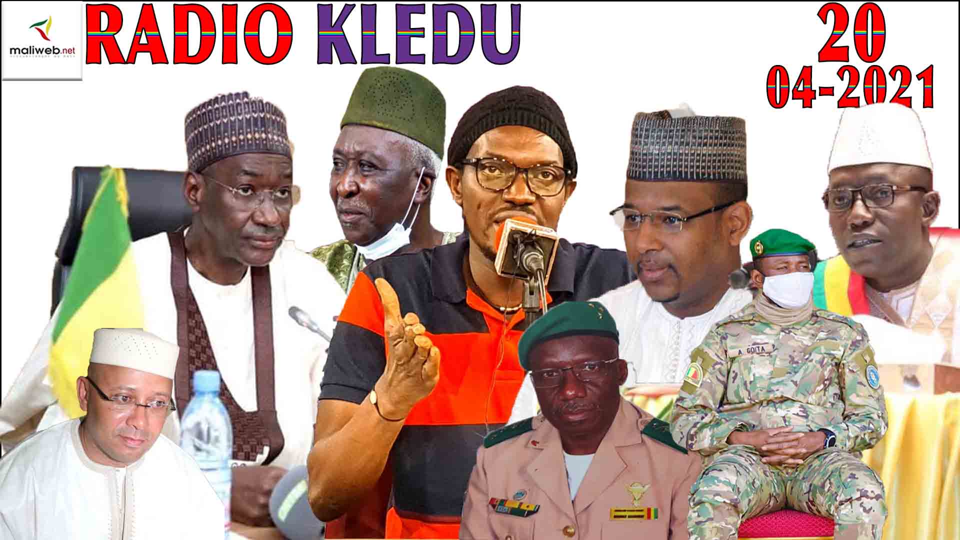 La Revue de Presse de la RADIO KLEDU du 20 avril 2021