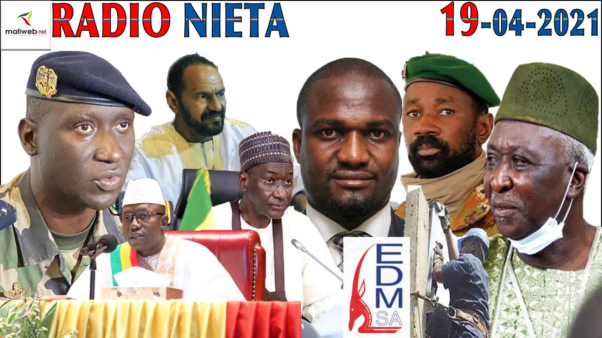 La Revue de Presse de la RADIO NIETA du 19 avril 2021