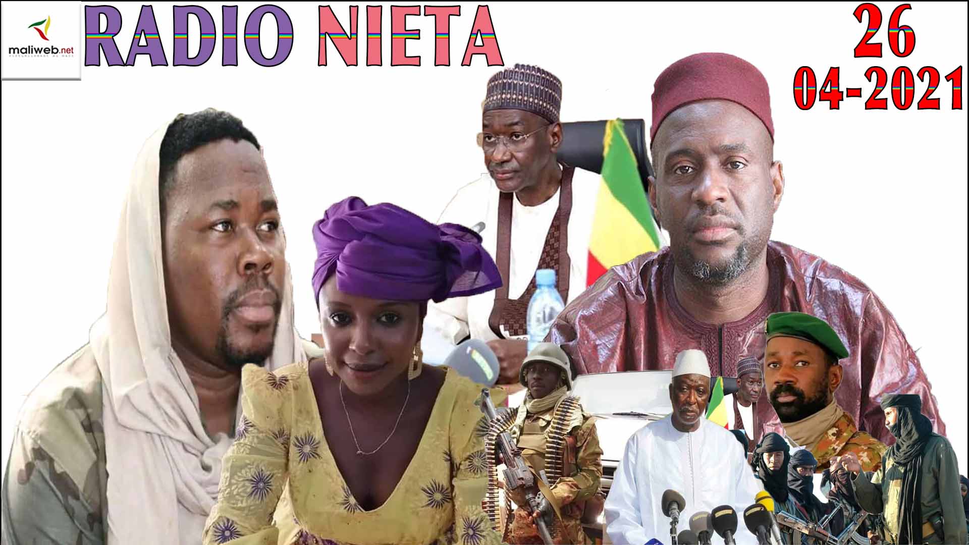 La Revue de Presse de la RADIO NIETA du 26 avril 2021