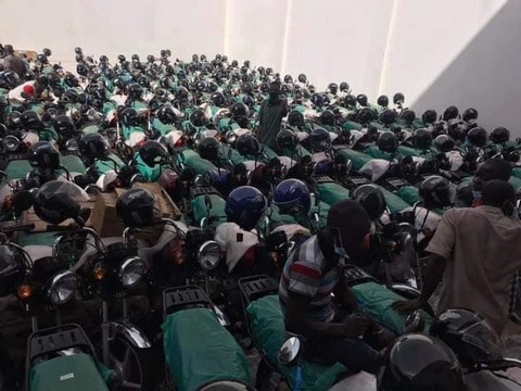 Emploi : Abba Immobilier lance l’opération 300 motos-taxis à Bamako